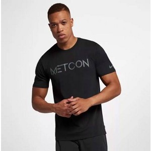 TSHIRT NIKE 923538 DRY TEE METCON  NERO