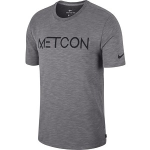 TSHIRT NIKE 923538 DRY TEE METCON  GRIGIO