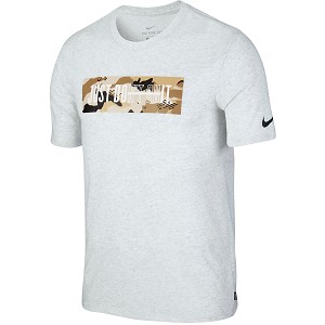 TSHIRT NIKE 923536 DRI-FIT MEN  GRIGIO MELANGE