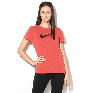 TSHIRT NIKE AQ3212 W DRY CREW  ROSSO