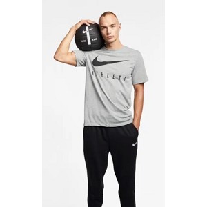 TSHIRT NIKE BQ7539 DRY ATHLETE  GRIGIO