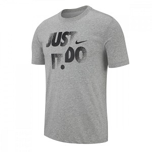 TSHIRT NIKE BQ1849 JUST DO IT  GRIGIO