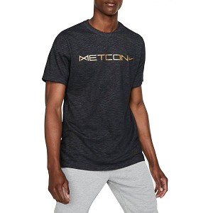 TSHIRT NIKE CJ9478 DRI-FIT TEE METCON  NERO