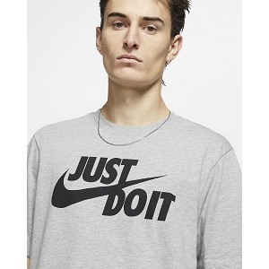 TSHIRT NIKE JDI SWOOSH AR5006 063  GRIGIO