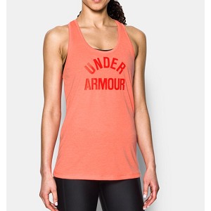 TSHIRT UNDER ARMOUR 1290612 W THREADBORNE TRAIN  ARANCIONE