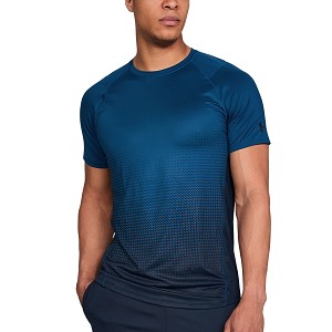 TSHIRT UNDER ARMOUR 1311389 RAID 2.0 DASH  BLU