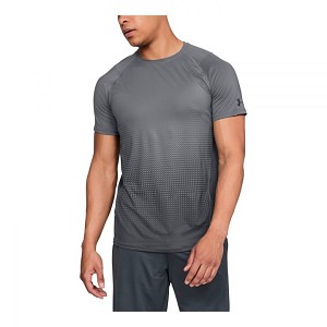 TSHIRT UNDER ARMOUR 1311389 RAID 2.0 DASH  GRIGIO