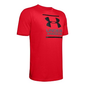 TSHIRT UNDER ARMOUR GL FOUNDATION 1326849  ROSSO