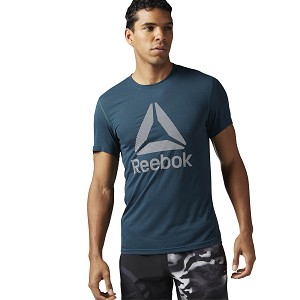 TSHIRT REEBOK CROSSFIT BK6312 WOR SUPREMIUM  BLU