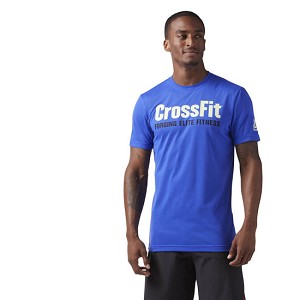 TSHIRT REEBOK CROSSFIT SPEEDWICK F.E.F. GRAPHIC  CF4545 BLU