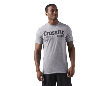 TSHIRT REEBOK CROSSFIT SPEEDWICK F.E.F. GRAPHIC  CF4544 GRIGIO