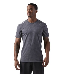 TSHIRT REEBOK CROSSFIT CD7627 BURNOUT  GRIGIO