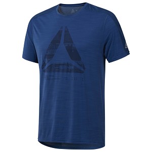 TSHIRT REEBOK CROSSFIT D93810 ACTIVCHILL GRAPHIC  BLU