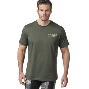 TSHIRT REEBOK CROSSFIT DH3688 MESS YOU UP  VERDE