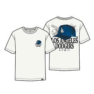 TSHIRT 47 BRAND B. FOUNDATION LOS ANGELES DODGERS  BEIGE