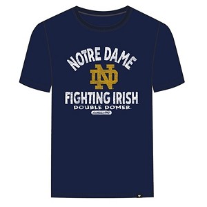 TSHIRT 47 BRAND IMPRINT ECHO NOTRE DAME  BLU NAVY