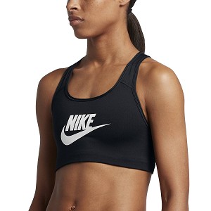 TOP SPORTIVO NIKE 899370 W PRO BRA FUTURA   NERO