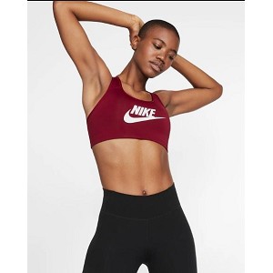 TOP SPORTIVO NIKE 899370 W PRO BRA FUTURA   BORDEAUX