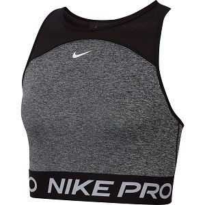 TOP SPORTIVO NIKE PRO CJ3646-010 CROPPED  NERO