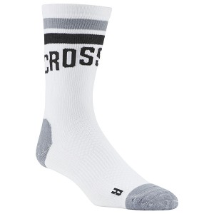 CALZA REEBOK CROSSFIT DY7356 CREW UNISEX  BIANCO