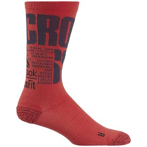 CALZA REEBOK CROSSFIT EC5724 CREW SOCK  ROSSO