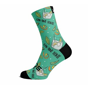 CALZA SOX FOOTWEAR GIN & TONIC  VERDE