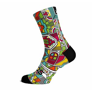CALZA SOX FOOTWEAR NDEBELE 2.0  MULTICOLOR