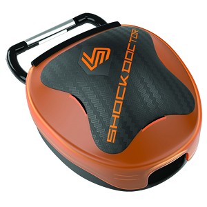 CUSTODIA SHOCK DOCTOR MOUTHGUARD HOLDER  ARANCIONE