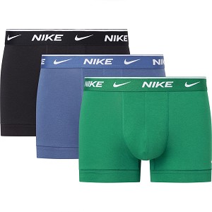 INTIMO NIKE DRY FIT EVERYDAY BOXER 3PACK  NERO VERDE AZZURRO