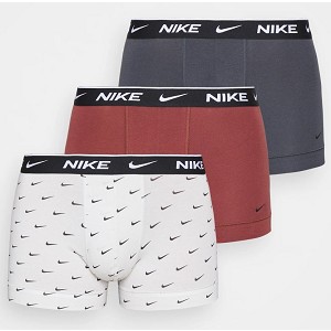 INTIMO NIKE DRY FIT EVERYDAY BOXER 3PACK  BIANCO GRIGIO BORDEAUX