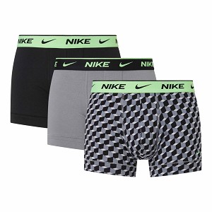 INTIMO NIKE EVERYDAY COTTON PKE1008 BAU  NERO GRIGIO CUBE