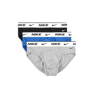 INTIMO NIKE SLIP 3 PACK KE1006 F86  NERO GRIGIO AZZURRO