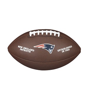 PALLONI WILSON WTF1748XB NFL TEAM COMPOSITE NEW ENGLAND PATRIOTS