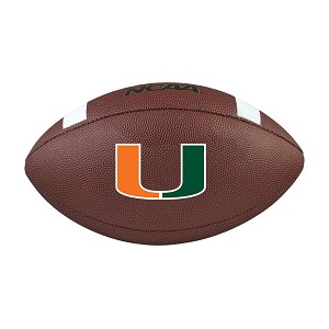 PALLONE WILSON WTF1738 NCAA TEAM COMPOSITE  UNIV.OF MIAMI