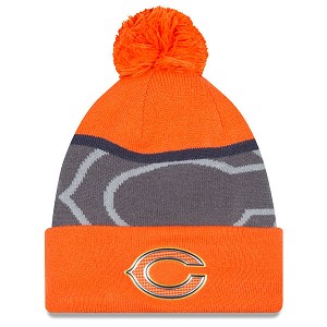 CAPPELLO NEW ERA GOLD COLLECTION KNIT  CHICAGO BEARS