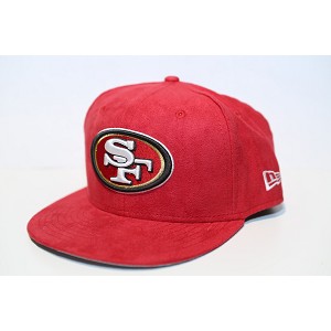 CAPPELLO NEW ERA 9FIFTY TEAM SUEDE NFL  SAN FRANCISCO 49ERS