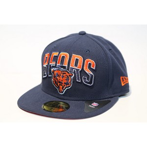 CAPPELLO NEW ERA 59FIFTY NFL DRAFT  CHICAGO BEARS