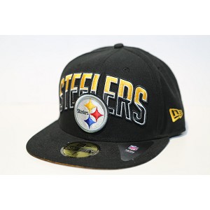 CAPPELLO NEW ERA 59FIFTY NFL DRAFT  PITTSBURGH STEELERS