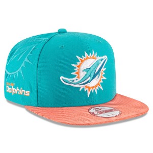 CAPPELLO NEW ERA NFL 9FIFTY SIDELINE 16  MIAMI DOLPHINS