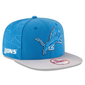 CAPPELLO NEW ERA NFL 9FIFTY SIDELINE 16  DETROIT LIONS