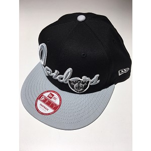 CAPPELLO NEW ERA 9FIFTY SUPER SCRIPT  OAKLAND RAIDERS