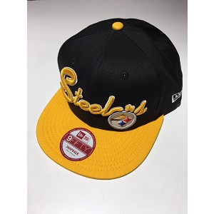 CAPPELLO NEW ERA 9FIFTY SUPER SCRIPT PITTSBURGH STEELERS