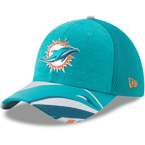 CAPPELLO NEW ERA NFL 39THIRTY DRAFT HAT 17  MIAMI DOLPHINS