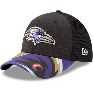 CAPPELLO NEW ERA NFL 39THIRTY DRAFT HAT 17  BALTIMORE RAVENS