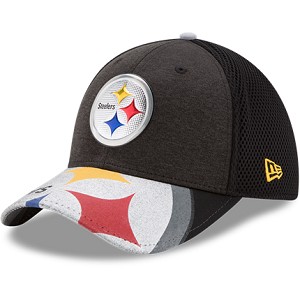 CAPPELLO NEW ERA NFL 39THIRTY DRAFT HAT 17  PITTSBURGH STEELERS