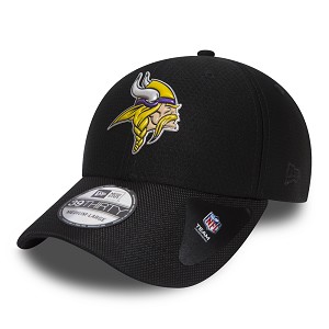 CAPPELLO NEW ERA 39THIRTY NFL BLACK COLL  MINNESOTA VIKINGS