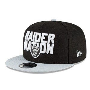 CAPPELLO NEW ERA 9FIFTY DRAFT 18 SPOTLIGHT  OAKLAND RAIDERS