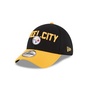 CAPPELLO NEW ERA 39THIRTY DRAFT 18 SPOTLIGHT  PITTSBURGH STEELERS