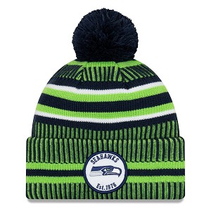 CAPPELLO NEW ERA SIDELINE 2019 HOME KNIT  SEATTLE SEAHAWKS