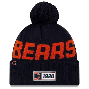 CAPPELLO NEW ERA SIDELINE 2019 ROAD KNIT CHICAGO BEARS